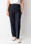 Gardeur Karen Straight Leg Tailored Trousers, Dark Navy