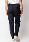Gardeur Karen Straight Leg Tailored Trousers, Dark Navy