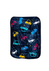 Sheelin Soft Fleece Car Baby Blanket, Navy