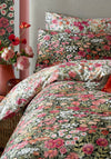 Graham & Brown Wallflower Rust Duvet Cover Set, Black Multi