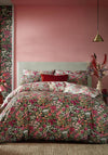 Graham & Brown Wallflower Rust Duvet Cover Set, Black Multi