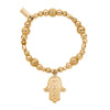 ChloBo Hand of Love Bracelet, Gold