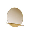 Mindy Brownes Circular Jodie Mirror, Gold