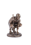 Genesis Lining Up The Putt Ornament, Bronze