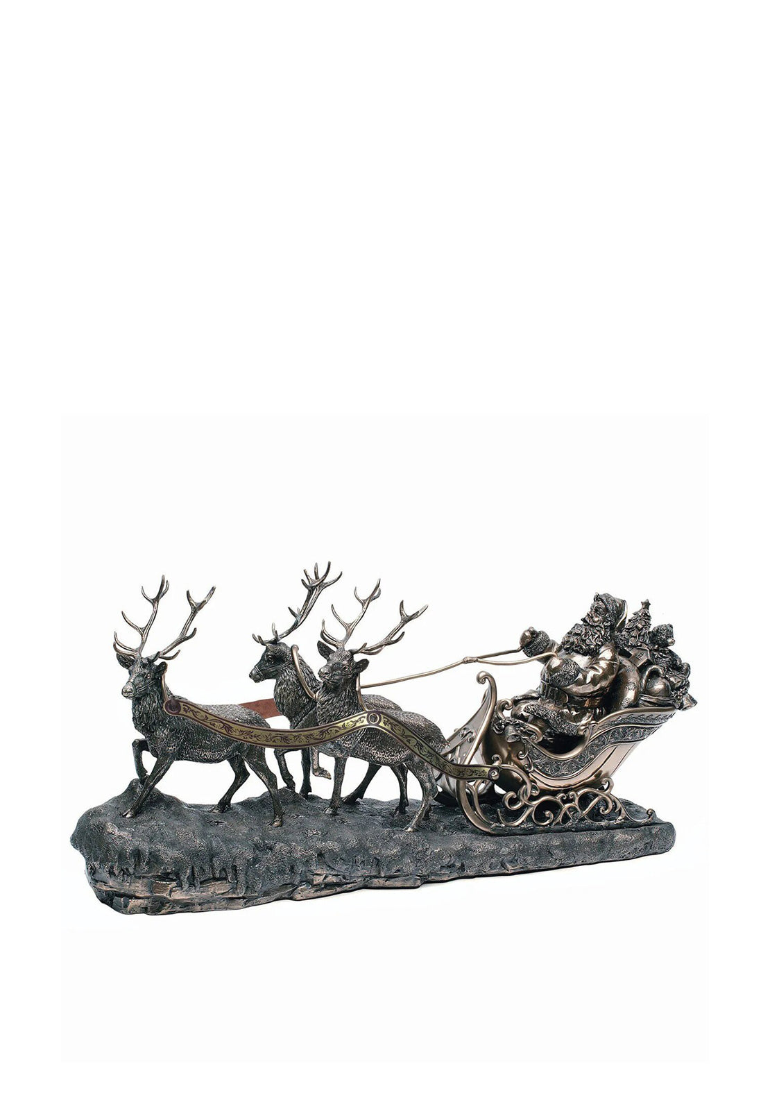 Genesis Santa on Sleigh Christmas Ornament