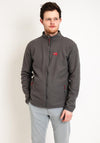 Geo Norway Full Zip Fleece, Dark Grey