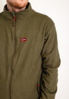 Geo Norway Full Zip Fleece, Khaki