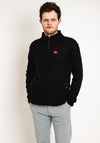 Geo Norway Half Zip Fleece, Black
