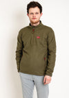 Geo Norway Half Zip Fleece, Khaki