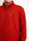 Geo Norway Half Zip Fleece, Rust