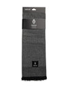 Serafina Collection Mens Dotted Scarf, Grey