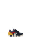 Geox Baby Boy Lupidoo Colour Block Trainer, Navy