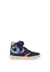 Geox Girls Skylin Character Hi Top Trainer, Navy