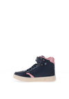 Geox Girls Skylin Character Hi Top Trainer, Navy