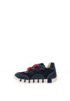 Geox Baby Boy Lupidoo Mesh Mix Trainer, Navy