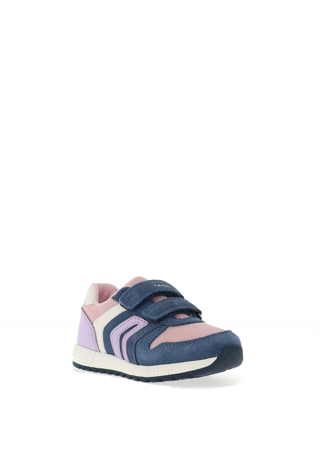 Geox Baby Girl Alben Velcro Trainer, Blue