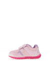 Geox Baby Girl Lightyloo Velcro Trainer, Pink