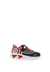 Geox Boys Assister Light Up Trainer, Navy