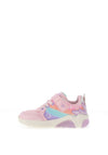 Geox Girls Fadinlight Light Up Trainer, Pink