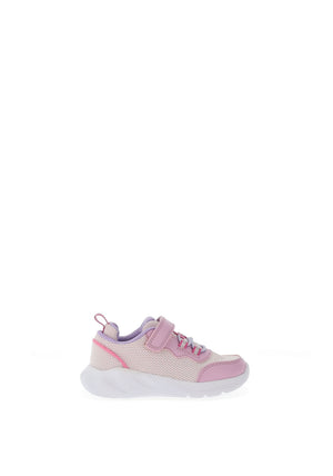 Geox Baby Girls Sprintye Mesh Upper Velcro Trainers, Pink