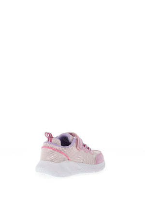Geox Baby Girls Sprintye Mesh Upper Velcro Trainers, Pink