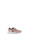 Geox Girls Sprintye Velcro Trainers, Old Rose & Navy