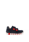 Geox Toddler Boy Lupidoo Velcro Trainer, Navy