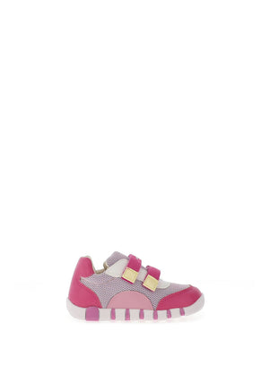 Geox Baby Girls Iupidoo Mesh Mix Trainers, Pink