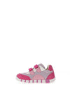 Geox Baby Girls Iupidoo Mesh Mix Trainers, Pink