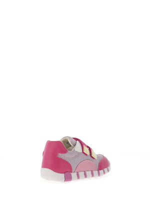 Geox Baby Girls Iupidoo Mesh Mix Trainers, Pink