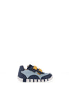 Geox Baby Boys Lupidoo Mesh Mix Trainers, Blue