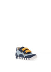 Geox Baby Boys Lupidoo Mesh Mix Trainers, Blue
