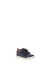 Geox Boys Hyroo Leather Velcro Shoes, Navy