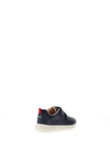Geox Boys Hyroo Leather Velcro Shoes, Navy