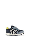 Geox Baby Boy Alben Suede Trainer, Navy