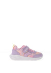 Geox Toddler Girl Sprintye Watercolour Trainer, Purple