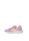 Geox Toddler Girl Sprintye Watercolour Trainer, Purple