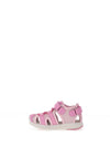 Geox Baby Girl Multy Velcro Sandal, Pink