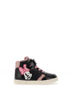Geox Baby Girl Gisli Character Hi Top Trainer, Black