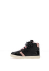 Geox Baby Girl Gisli Character Hi Top Trainer, Black