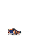Geox Toddler Boy Closed Toe Sandal, Blue