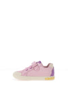 Geox Toddler Girl Gisli Canvas Trainer, Pink