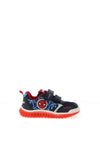 Geox Toddler Boy Lightyloo Light Up Trainer, Navy