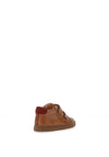 Geox Boys Biglia Leather High Top Trainers, Tan