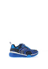 Geox Boys Lights Bayonyc Trainer, Blue
