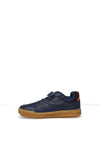 Geox Boys Arzach Mesh Velcro Shoes, Navy & Orange