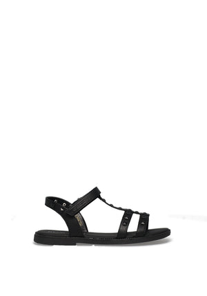 Geox Karly Stud Embellished Strappy Sandals, Black