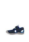 Geox Boys Vaniett Closed Toe Sandals, Navy