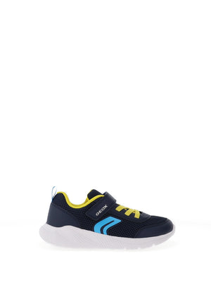 Geox Boys Sprintye J36GBA Trainer, Navy