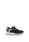 Geox Boys Rooner Retro Trainer, Navy